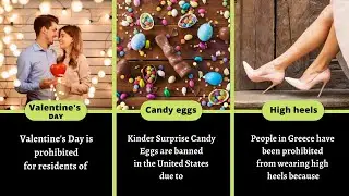 10 Things Banned Around the World| Comparison Banned Things| Funpectationfad