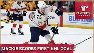Panthers Took The Stanley Cup to West Point, and Mackie Scored His First NHL Goal!