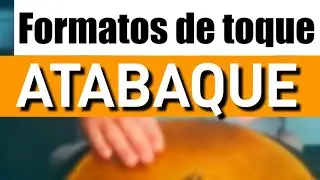 4 FORMAS para TOCAR ATABAQUE - Leo Batuke
