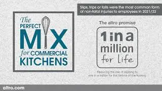 Altro floors and walls – keeping you safe from contaminants in commercial kitchens