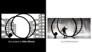 Animación para danzas en vivo