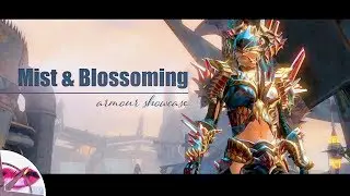 Guild Wars 2 |  Mist shard and Blossoming Mist Shard Armour Showcase