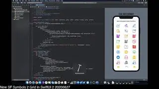 New SF Symbols 2 Grid in SwiftUI 2 20200627