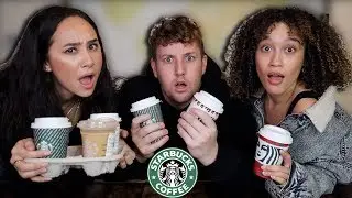 Trying Starbucks Christmas Drinks W/ Franny & Nezza!