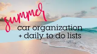 SUMMER SCHEDULE AND CAR MUST HAVE BOX