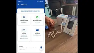 3.5 inch USB Dynamic QR Code Display for BHIM UPI Payment Collection using DQR Service like Paytm