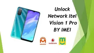 Network Unlock  Itel Vision 1 pro, Itel A14, Itel W4001 By IMEI ( Veja descrição do vídeo)