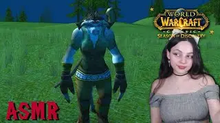 WoW SoD leveling & testing my new microphone ~ whispered chit-chat (in-game music and ambience)