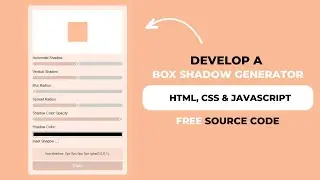 Javascript Box Shadow Generator