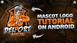How To Make Gaming Mascot Logo On Android || Mascot Logo Tutorial Hindi.
