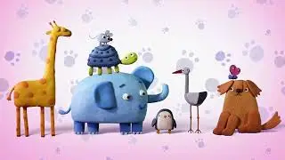 Claymotions - ANIMALS: I'm in the House 🪺 🏠 Super Toons - Kids Shows & Cartoons