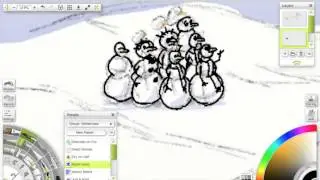 Snowman 2015 timelapse
