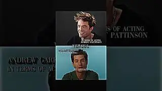 Robert Pattinson vs Andrew Garfield - Requested By @DEVMONVIL #robertpattinson #andrewgarfield
