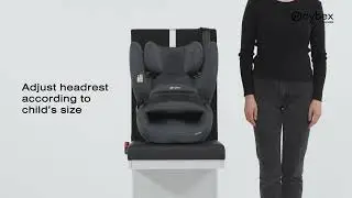 How to Adjust the Headrest I Pallas B2 i-Size Car Seat I CYBEX