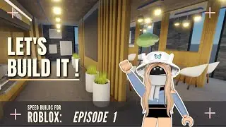 Cafe Speed Build - Roblox Building