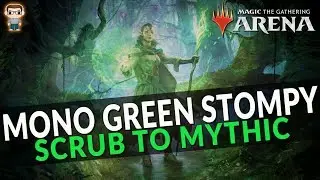 MONO GREEN STOMPY - MTG Standard Gameplay - MTG Arena