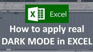 How to use Excel Dark Mode | Dark Mode in Excel | Enable Dark Mode in Excel |