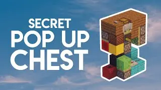 Smart Pop Up Chest 📦 | Minecraft Java 1.15 - 1.21+ Redstone Tutorial