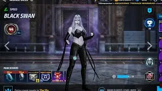 Marvel Future Fight - Stage 1 WBL Black Swan - Speed Clear - 5 Teams