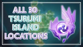 All 30 Tsurumi Island Electroculus Locations | Genshin Impact