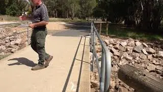 22:  Crooked creek erosion control