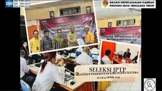 Selter JPTP Lingkup Pemkab Malaka Tahun 2024 | Badan Kepegawaian Daerah Provinsi NTT