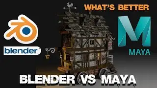 Autodesk maya vs Blender | What software should I learn in 2021 |Difference between Maya and Blender
