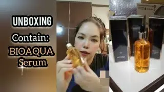 UNBOXING Contain BIOAQUA Serum