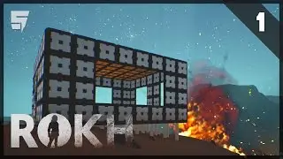 BUILDING A HOME ON MARS • ROKH (2017) • EP1 #EarlyAccess (Sandbox / Multiplayer)