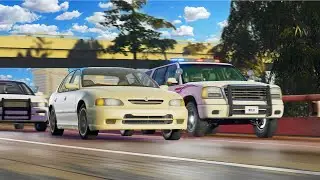 Police Car Chase 22# - BeamNG