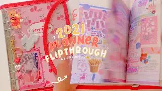 2021 PLANNER FLIP THROUGH: 6 RING BINDER JOURNAL 🍰