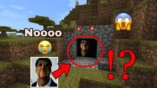 I accidentally found Obunga's hideout in Minecraft (it was scary)😭