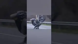 ОЧЕНЬ ЖЕСТКОЕ ПАДЕНИЕ НА МОТОЦИКЛЕ