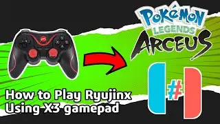 How to Play Ryujinx Using X3 Wireless controller | X3 Gamepad