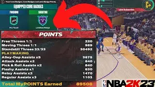 HOW to CORE EVERY BADGE in 30 MINS! FULL INDEPTH BREAKDOWN on how to CORE EVERY BADGE in NBA 2K23