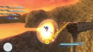 Sonic 06 | Dusty Desert Speedrun in 58.232