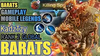Barats top global | Barats top 1 global 2021 | Barats gameplay mobile legends