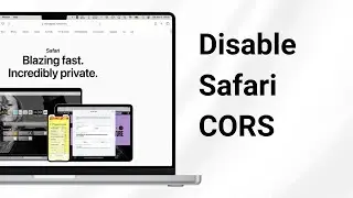 How to disable Safari CORS restrictions