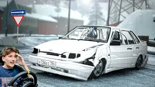A SCHOOLBOY WAS GIFTED A VAZ 2115 AFTER A DPS CASE... | RP RESALE IN BIMKA | BeamNG.drive
