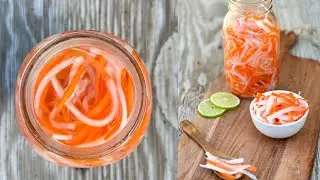 Pickled Carrots and Daikon
