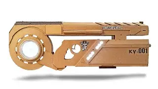How To Make Cardboard Gun // DIY By Mr.KV