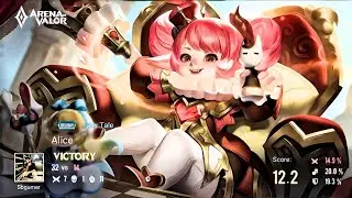A Whimsical Adventure with Alice's Fairy Tale Skin | AoV Gameplay