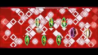 Geometry Dash - Red World by saRy (unrated, insane) with start pos.