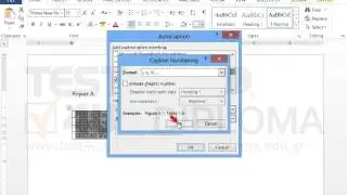 Insert the caption Table I - Report below the table so that table numbering is automatically...