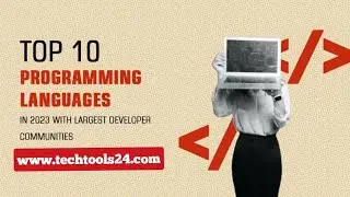 Top 10 Programming Languages in 2023 with the Largest Developer Communities