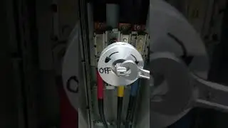 Circuit breaker handle broken