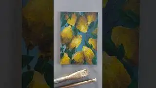 простая идея для стильной картины 😉