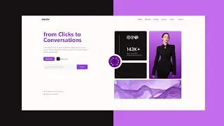 Build A Responsive Hero Section  Using React JS & Tailwind CSS!
