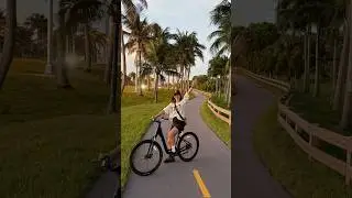 Life is a beautiful ride 🫶🏻✨ #miami #bicycle