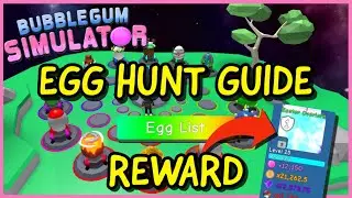 🥚🐰 HOW TO GET ALL THE EGGS 🥚🐰 EGG HUNT GUIDE FOR BUBBLE GUM SIMULATOR 2020 🥚🐰 ROBLOX 🥚🐰